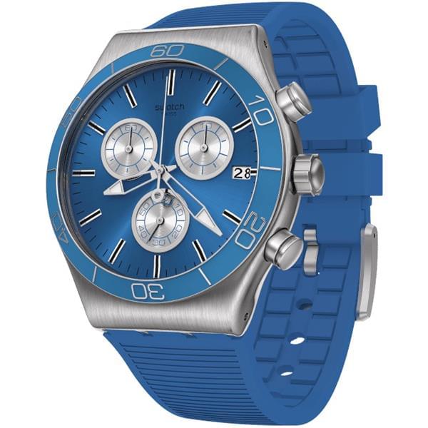 Swatch YVS485 BLUE IS ALL Kol Saati 4 Swatch YVS485 BLUE IS ALL Kol Saati - Görsel 2